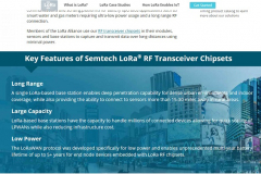 Semtech公司国际门户3.0-LoRa特点